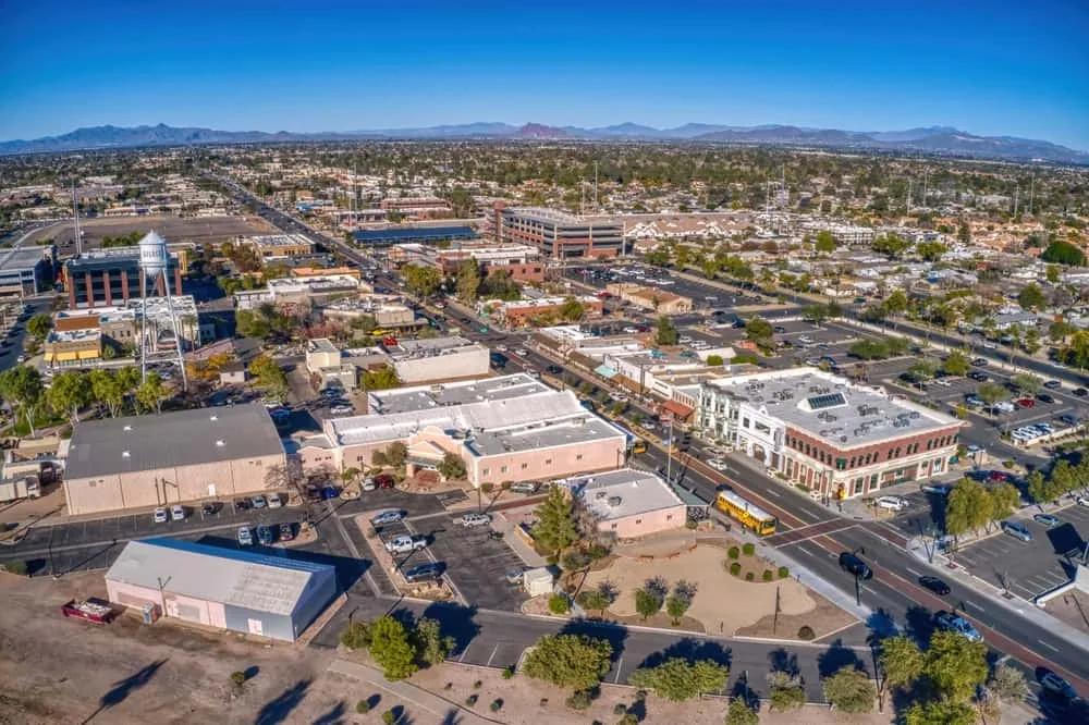 Commercial rooftops in Gilbert, AZ