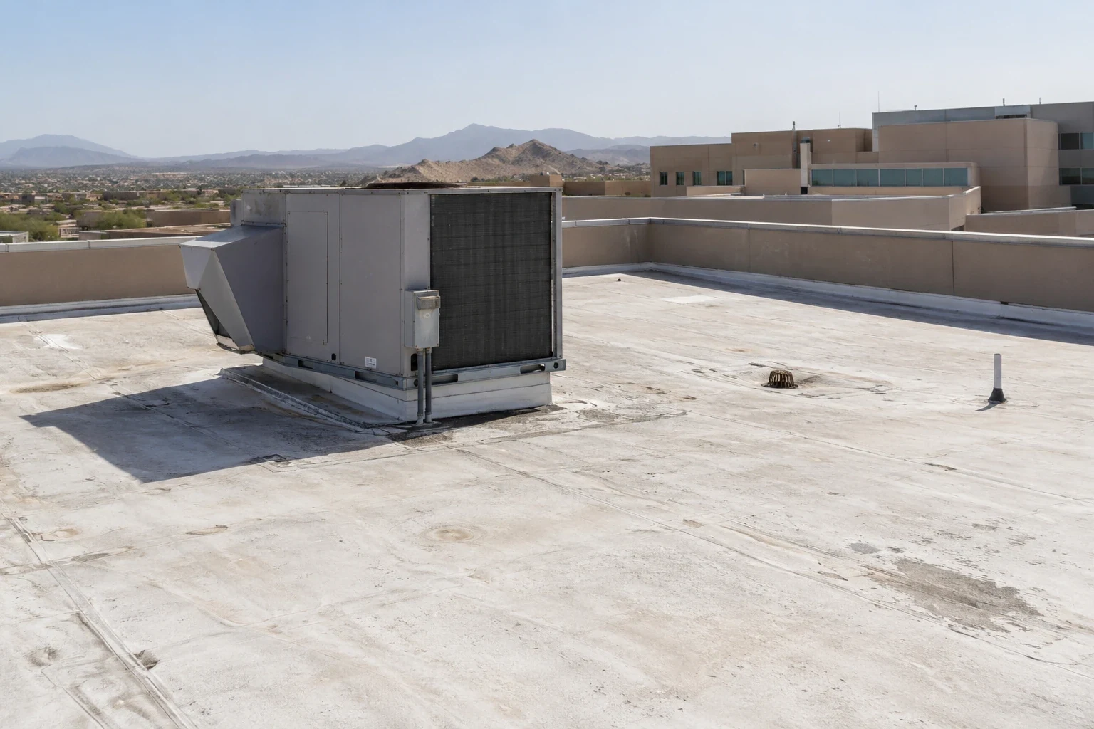 Gilbert Healthcare Roof Repair Coordination