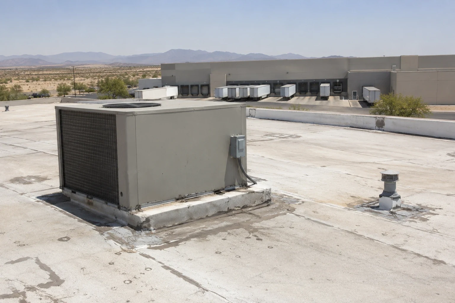 Gilbert Logistics Roof Repair Work Routes