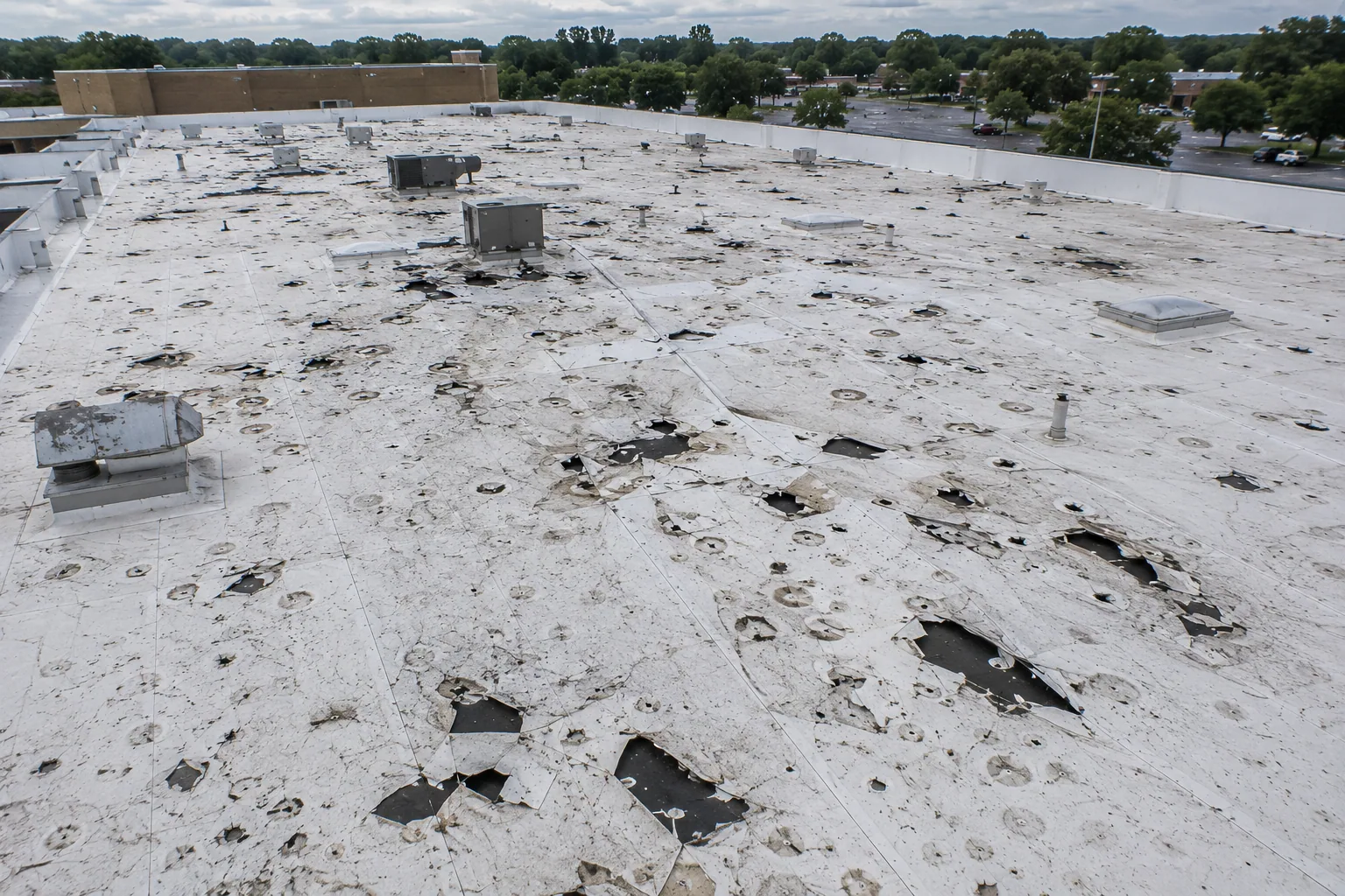 Emergency Commercial Roof Repair in Gilbert, AZ