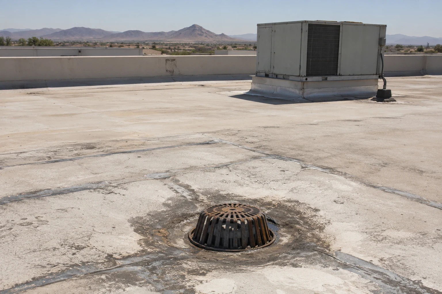 Roof Drains and Scuppers in Gilbert, AZ